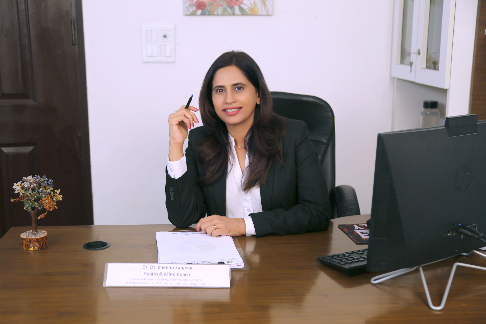 Dr. Dt. Sheenu Sanjeev — Health & Mind Coach, Founder of Healthyfy